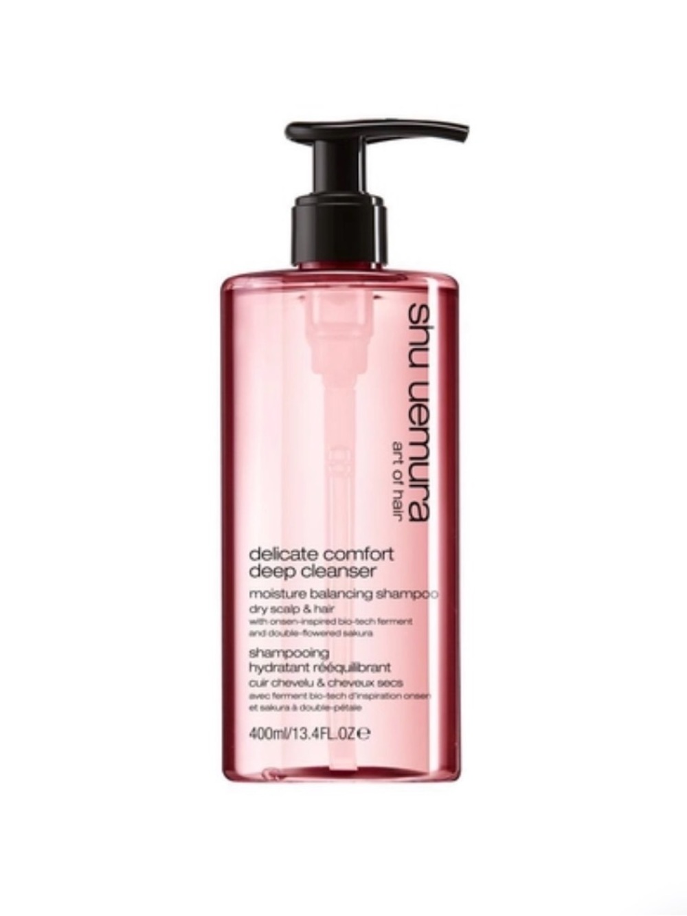 SHU UEMURA Delicate Comfort Deep Cleanser - NEW 400 ML 13.4 oz